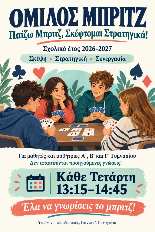 Όμιλος Μπριτζ, cover 2026-2027